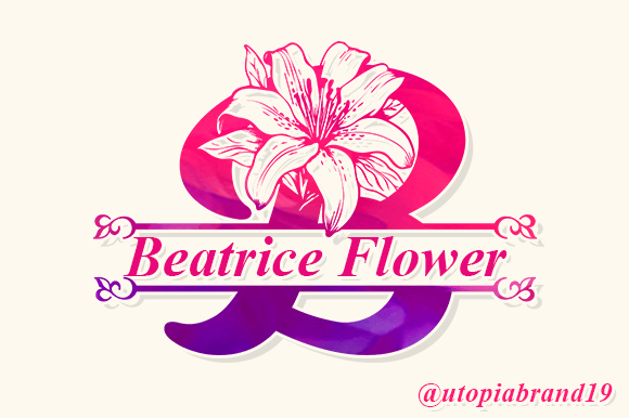 Beatrice Flower: A Vintage Font That Elevates Your Campaigns