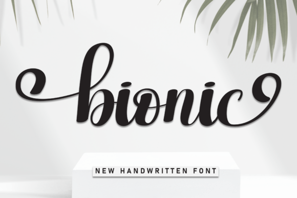 Bionic: A Script Font for Bold Visual Statements