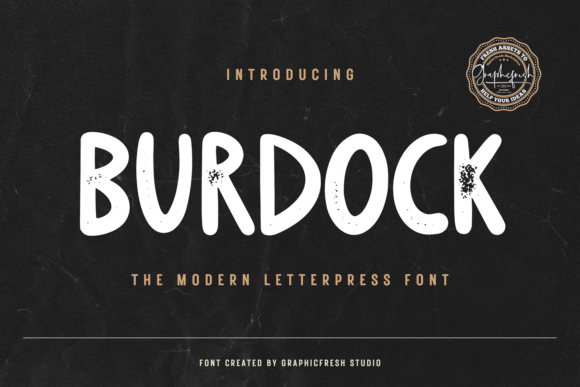 Burdock: A Modern Sans Serif for Bold Design