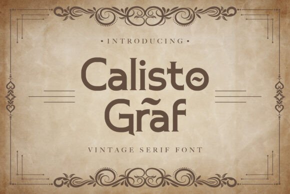 Calistograf: A Timeless Serif Font for Handmade Creations