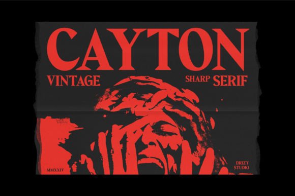 Cayton Serif Font for Editorial Design