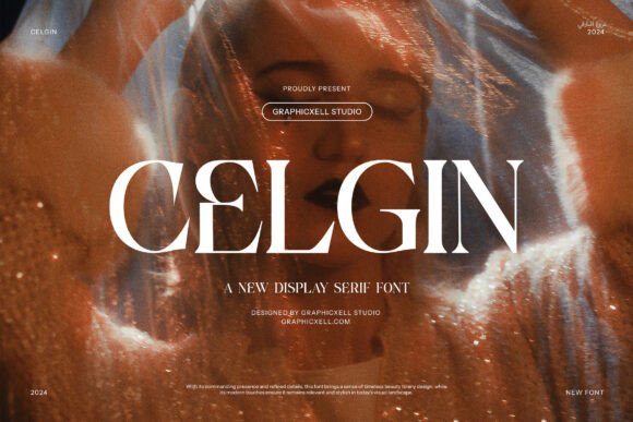 Celgin: A Timeless Serif Font for Elegant Editorial Design