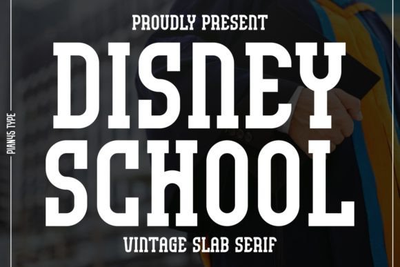 Disney School Font for Campaign Creatives