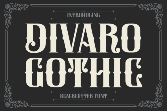 Divaro Gothic: A Timeless Typeface for Web Design
