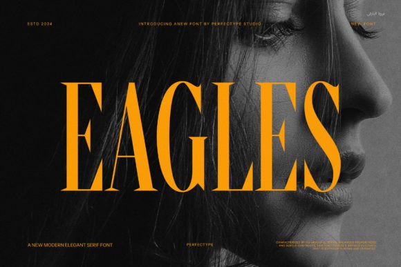 Eagles Font: A Timeless Serif for Creative Projects