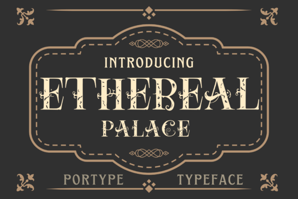 Ethereal Palace Font for Handmade Creations