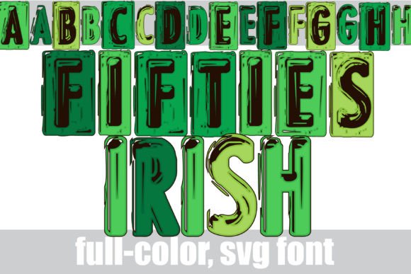Fifties Irish Font for Modern Branding Projects