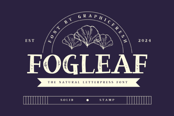 Fogleaf Serif Font for Editorial Design