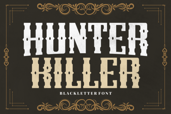 Hunter Killer Font for Web Design Projects