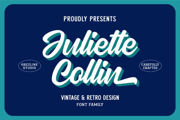 Juliette Collin: A Script Font for Modern Branding