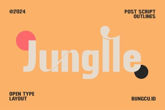 Junglle: A Font That Breathes Life into Handmade Creations