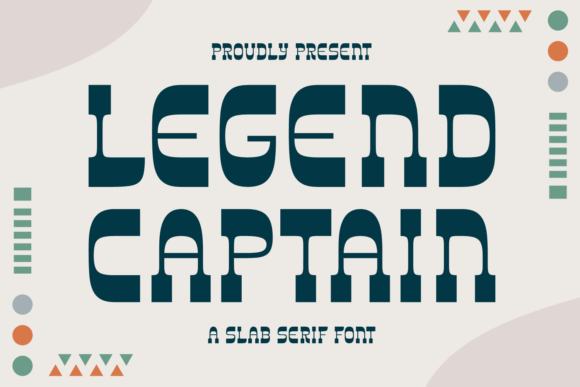 Legend Captain Font in Real Branding Projects