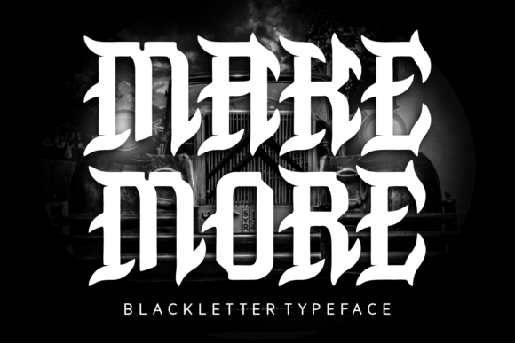Make More: A Vintage-Inspired Font for Timeless Editorial Design