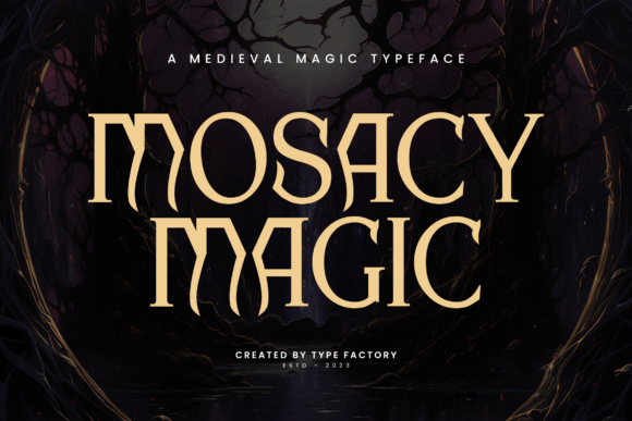 Mosacy Magic: A Medieval Typeface for Modern Branding
