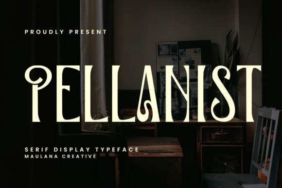 Pellanist Serif Font for Editorial Design