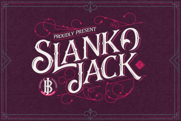 Slanko Jack Serif Font for Handmade Creations
