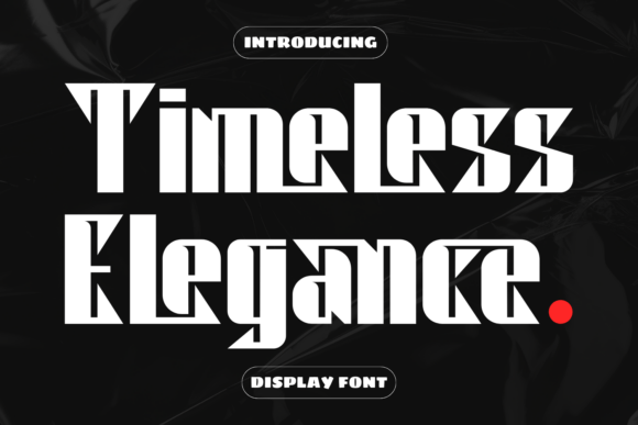 Timeless Elegance Font for Professional Branding