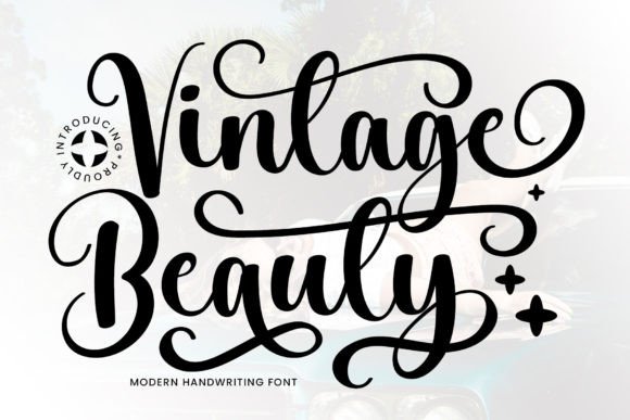 Vintage Beauty Font for Bold Web Design