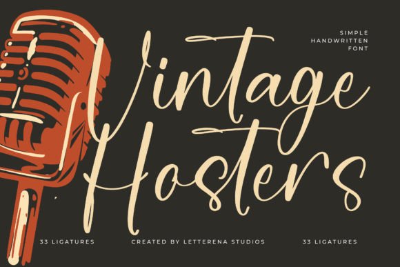 Vintage Hosters: The Font That Elevates Your Campaigns