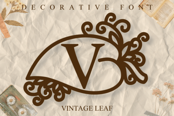 Vintage Leaf: A Timeless Display Font for Editorial Design